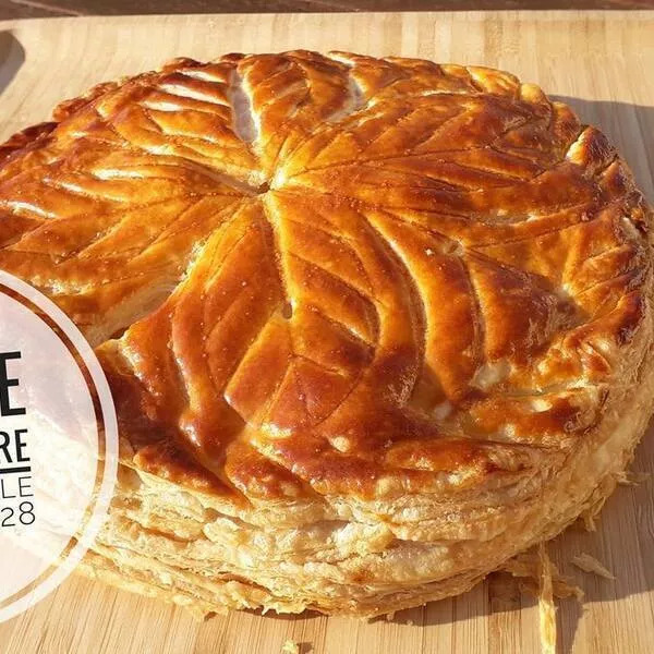 Ma galette des Rois à la frangipane avec feuilletage inversé