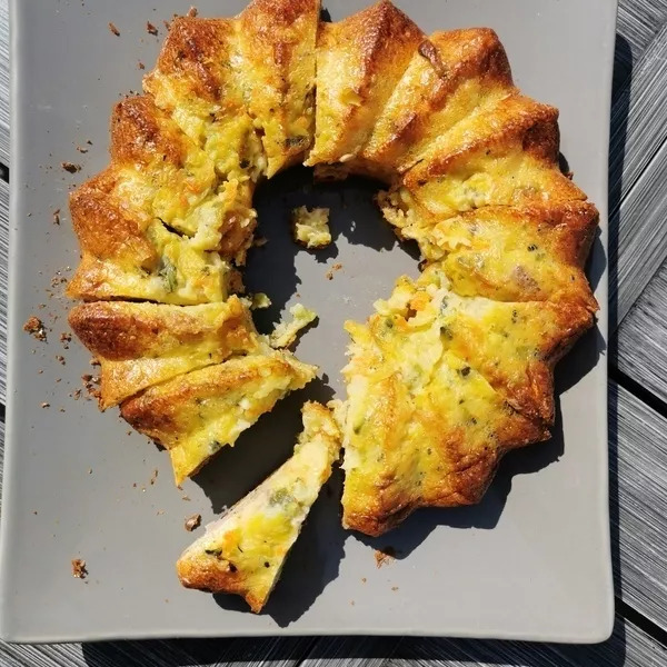 La couronne aux légumes