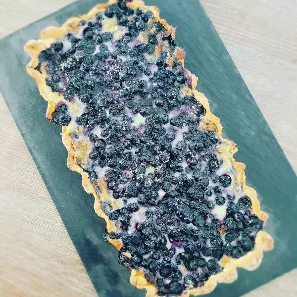 Tarte aux myrtilles