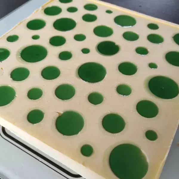 Entremets menthe-citron 