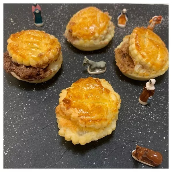 Mini-galettes des rois aux 4 parfums