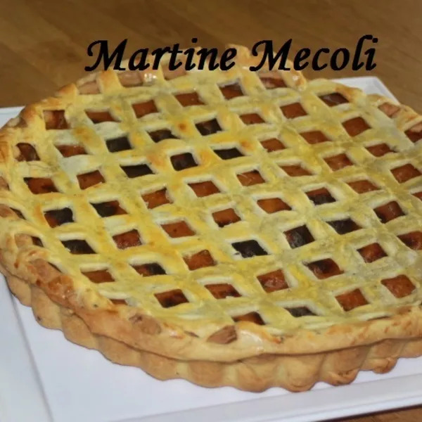 Tarte arabesque à la viande hachée