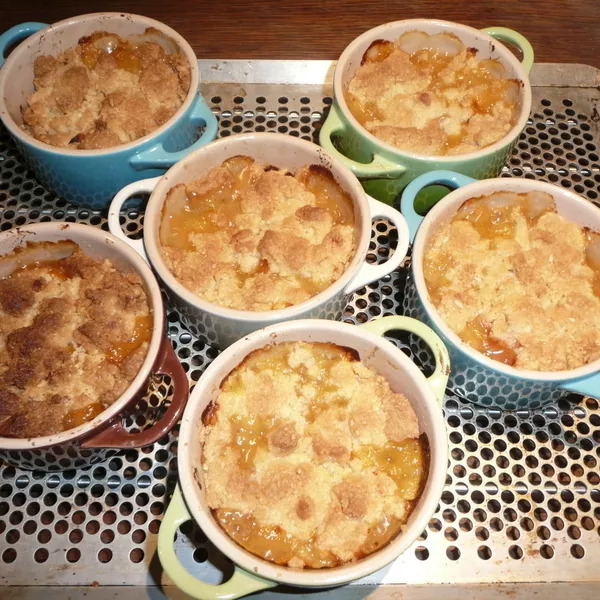 Crumble à l'abricot