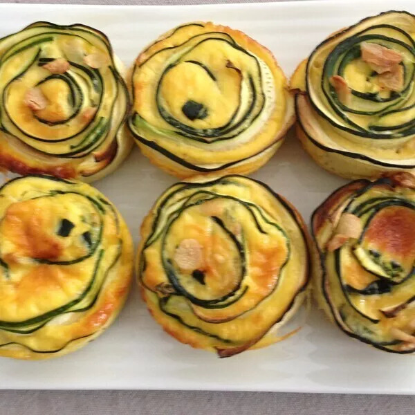 Tourbillons de courgettes