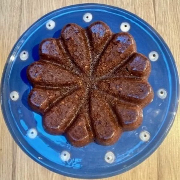 Fondant au chocolat et crème de marrons 