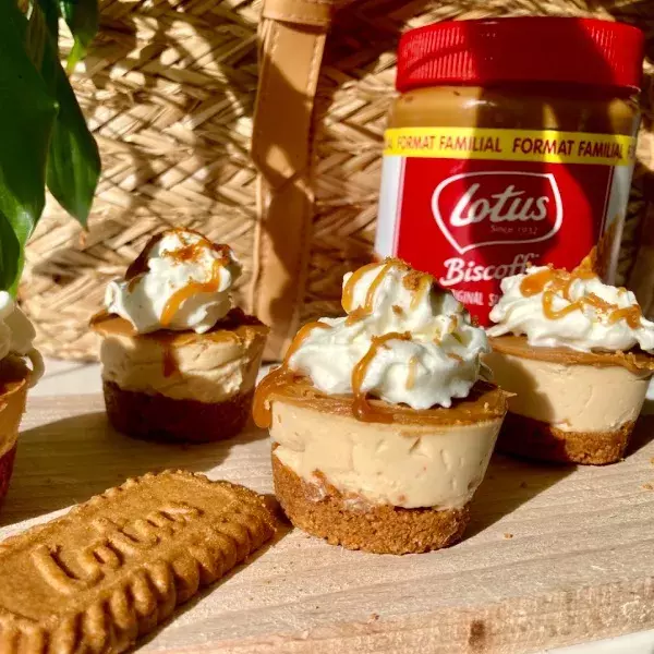 Minis Cheesecake aux spéculoos 