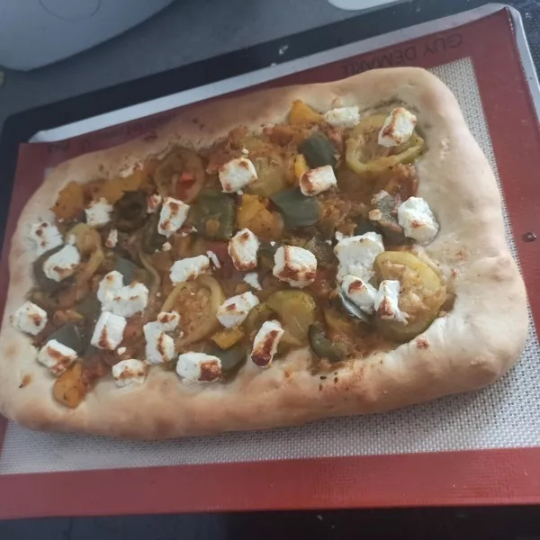 Pizza printanière