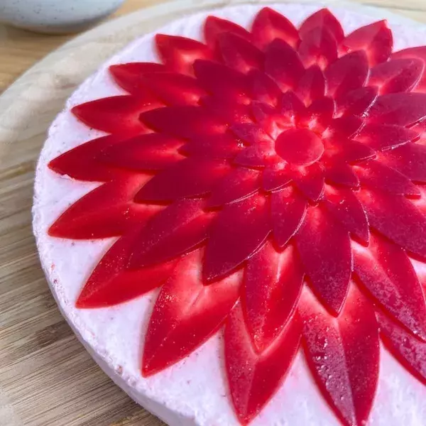 Entremet à la fraise