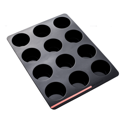 Moule 12 Muffins Droits OHRA®