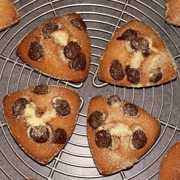 Financiers noisette chocolat