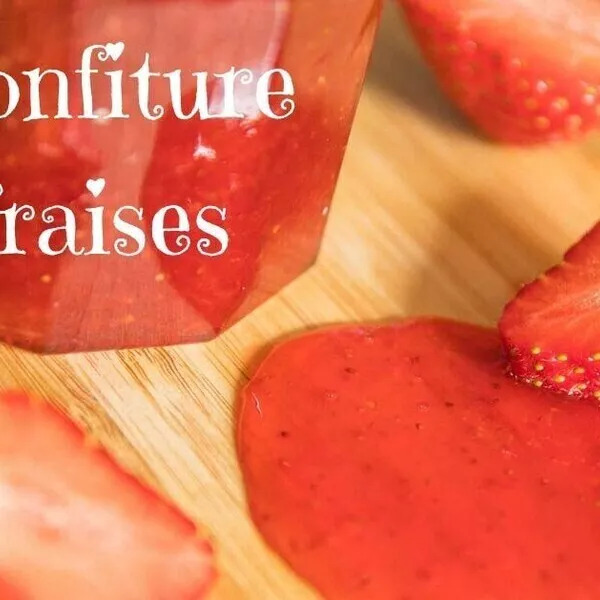 Confiture de fraise extra à ma façon -avec Vitpris-