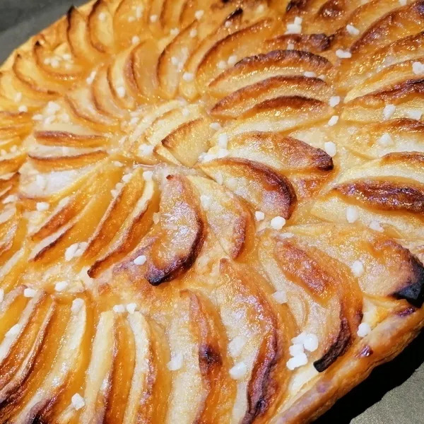 Tarte fine aux pommes 