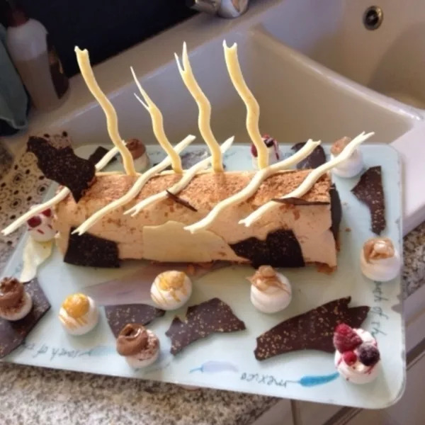 Buche au Caramel au beurre salé