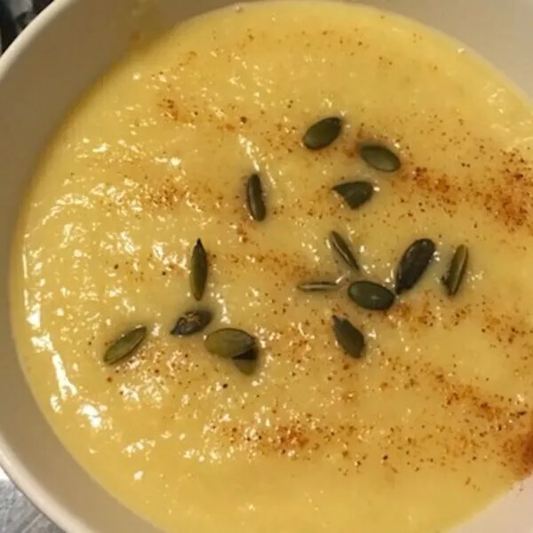 Velouté de panais à la poire