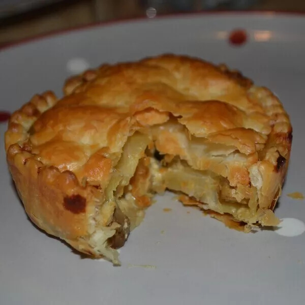 Tourte aux champignons