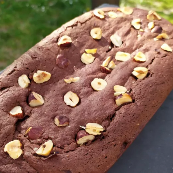 Gâteau chocolat noisette aux blancs d'oeufs