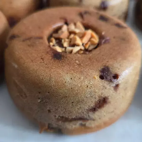 Gateau savarin choco cacahuétes