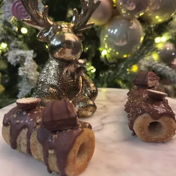 Bûchette donuts choco / kinder