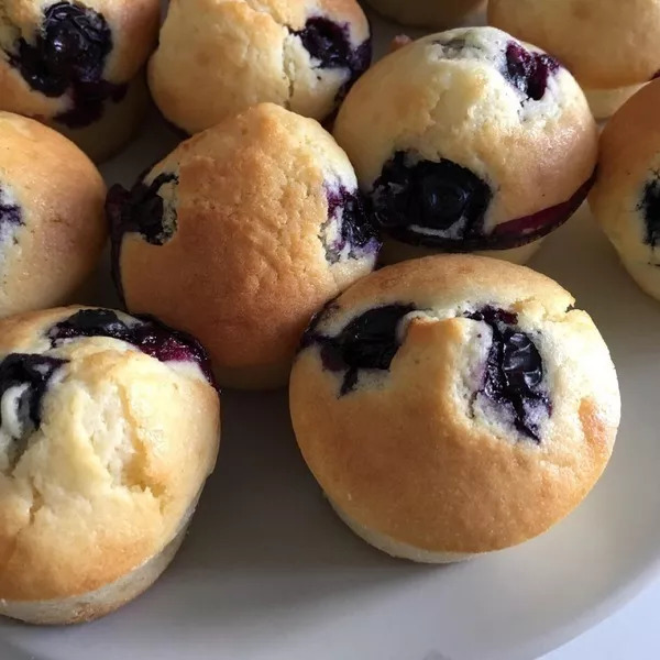 Muffins myrtilles