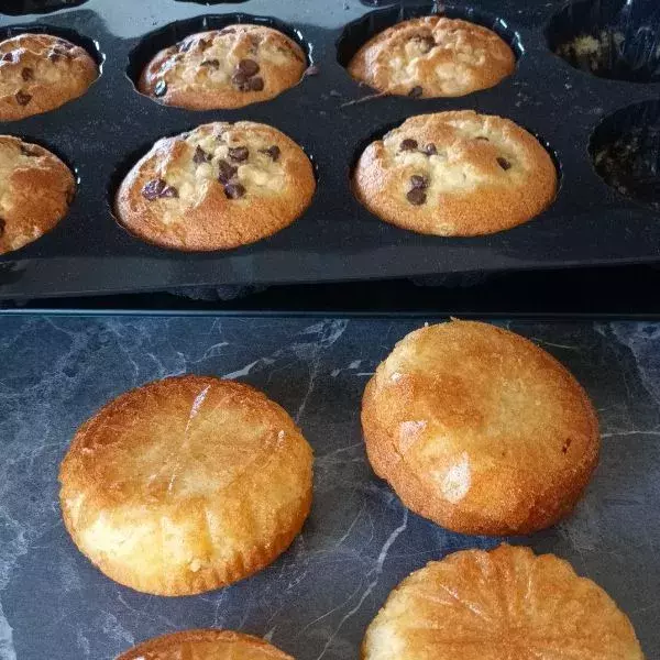 Gâteaux aux pépites de chocolat