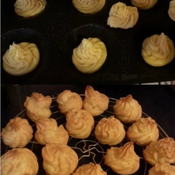 Pâte à choux (pour préparation saléé)