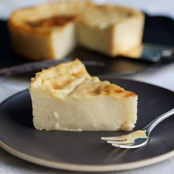 Flan à la vanille sans pâte