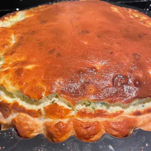 Tarte à la courgette et aux fines herbes