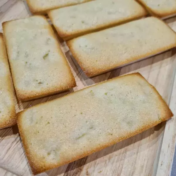 Financiers noix de coco et ananas