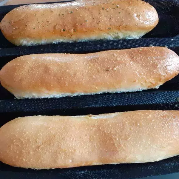 ma baguette saveur ail ou barbecue