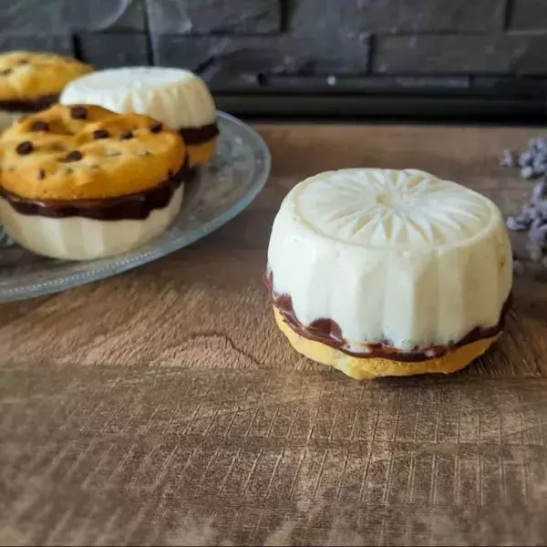 cookies glacés a la vanille
