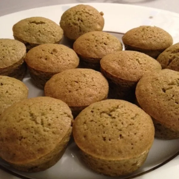 Petites bouchées au thé vert matcha