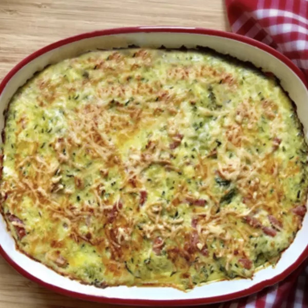 Gratin quinoa aux courgettes et chèvre 