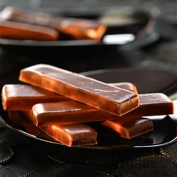 Caramels au chocolat noir