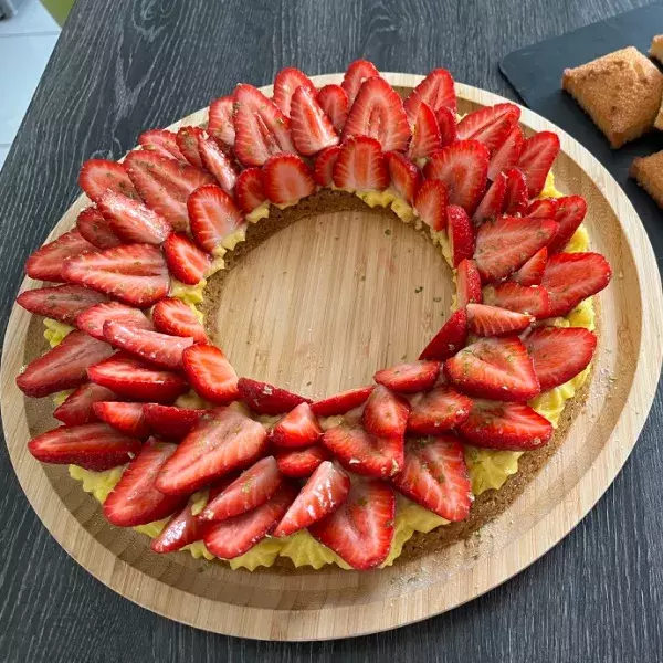 Tarte aux fraises