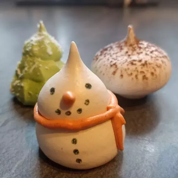 Meringues de Noël