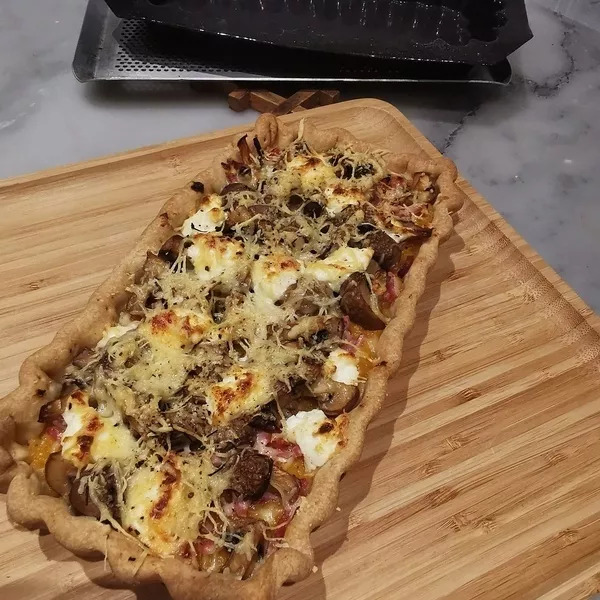 Tarte Butternut Champignons ndl