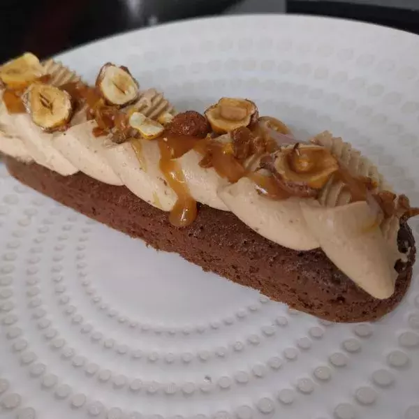 Bûchette chocolat praliné