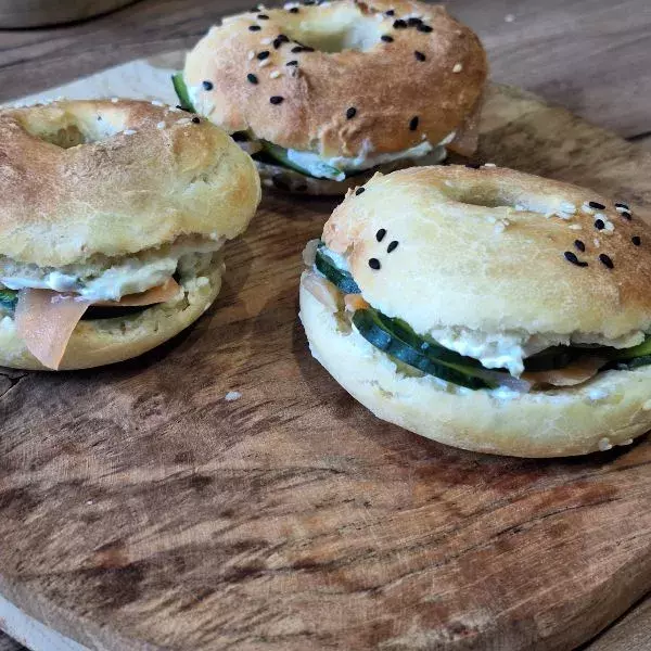 Bagels gourmands 