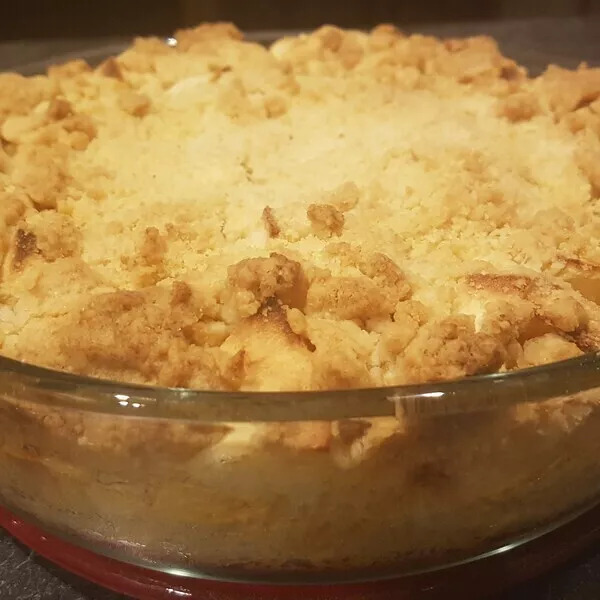 Pâte à crumble sucrée