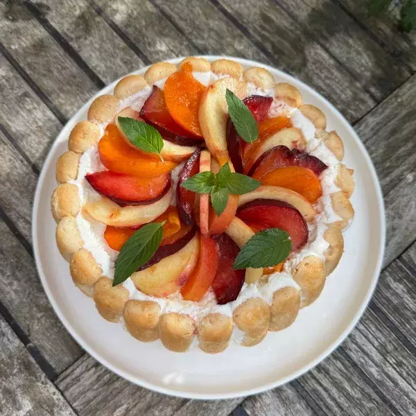 CHARLOTTE AUX FRUITS DE SAISON