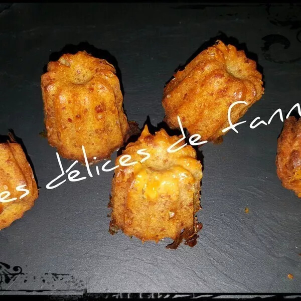 Mini cannelés au chorizo et etorki