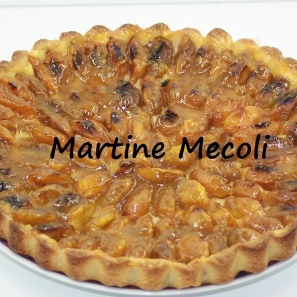 Tarte sablée aux Reines-Claudes sans cook'in