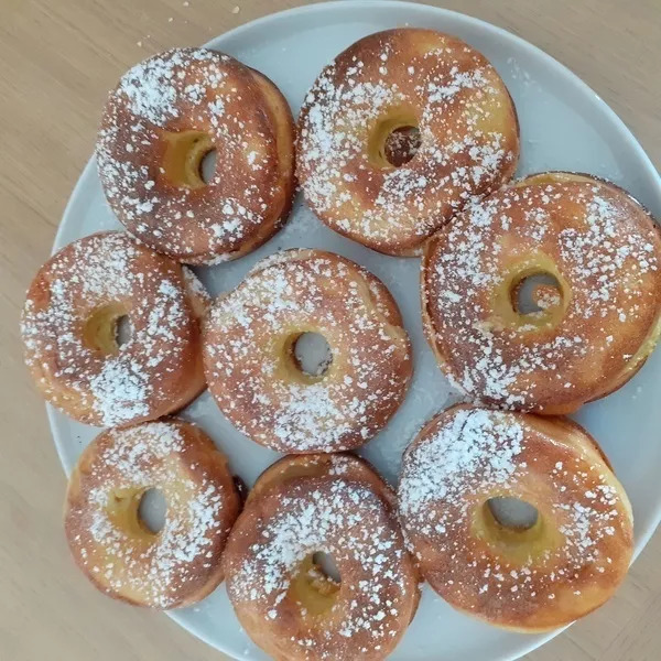 Beignets de pommes au four