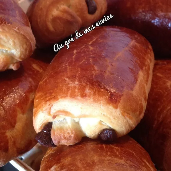 Pains au chocolat briochés