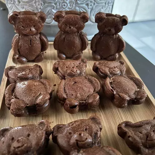 Oursons moelleux au chocolat