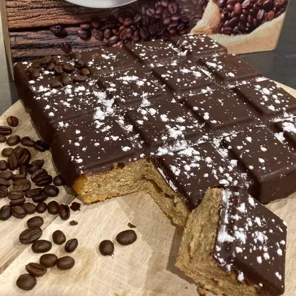Moelleux café enrobé de chocolat