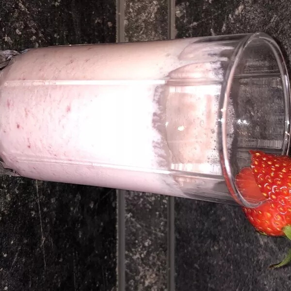 Smoothie fraise 