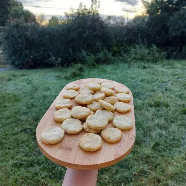 Sablées ail et fine herbes 