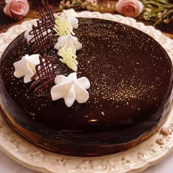 Entremet choco/vanille/Baileys