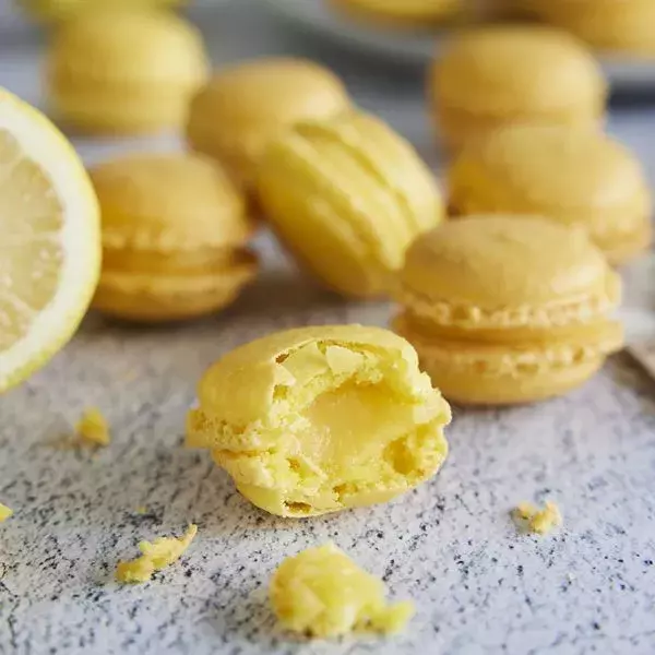 Macarons au citron